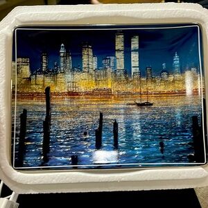 bradford exchanged Unforgettable Twin Towers plate